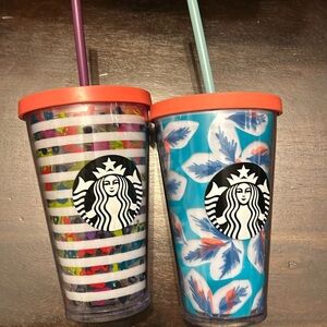 Starbucks cups